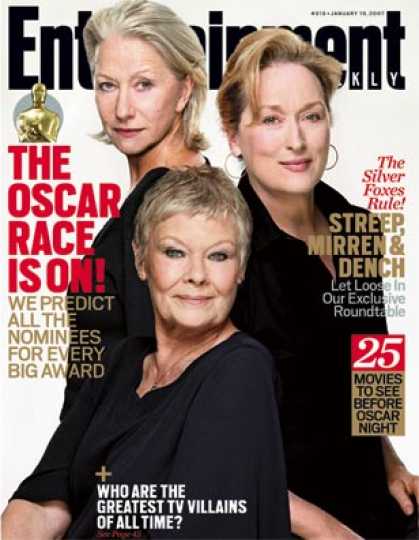Entertainment Weekly - Exclusive: Streep, Mirren, and Dench Meet Up, Let Loose