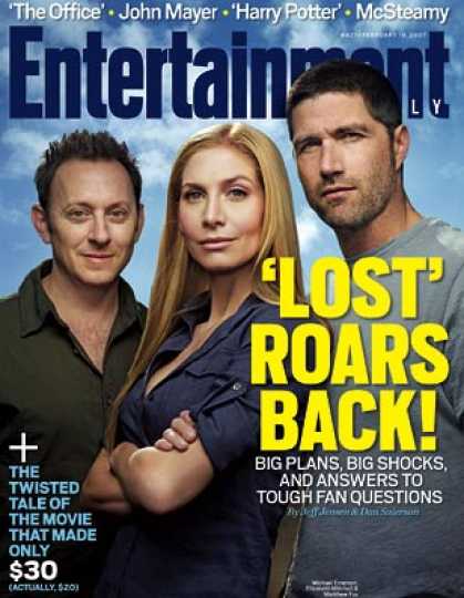 Entertainment Weekly - "lost" Roars Back! See Where Season 3 Goes From Here