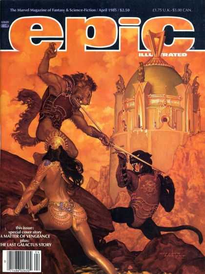 Epic 29 - Palace - Sword - Illustrated - April 1985 - 250