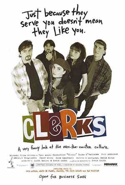 Essential Movies - Clerks Poster