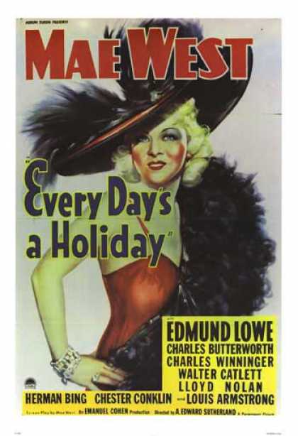 Essential Movies - Every Day's A Holiday Poster