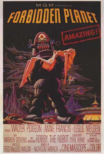 Essential Movies - Forbidden Planet Poster