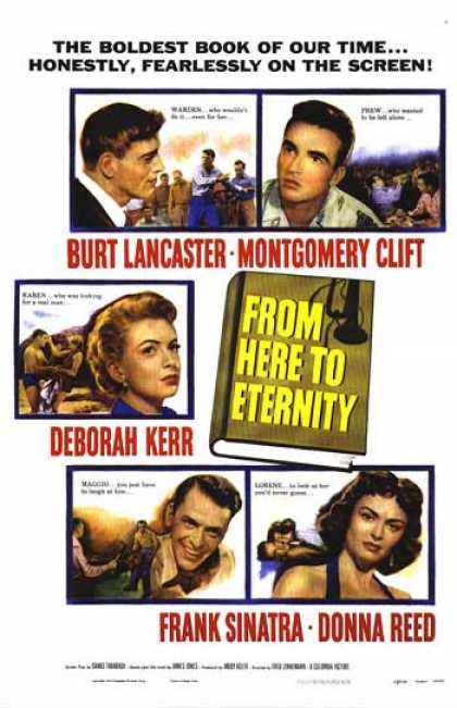 Essential Movies - From Here To Eternity Poster