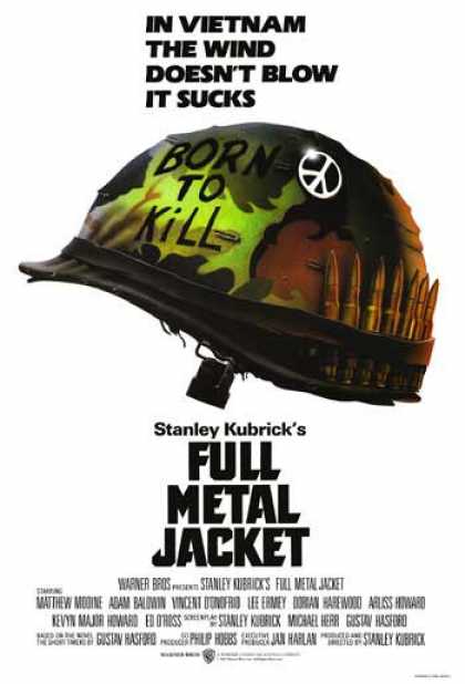 Essential Movies - Full Metal Jacket Poster