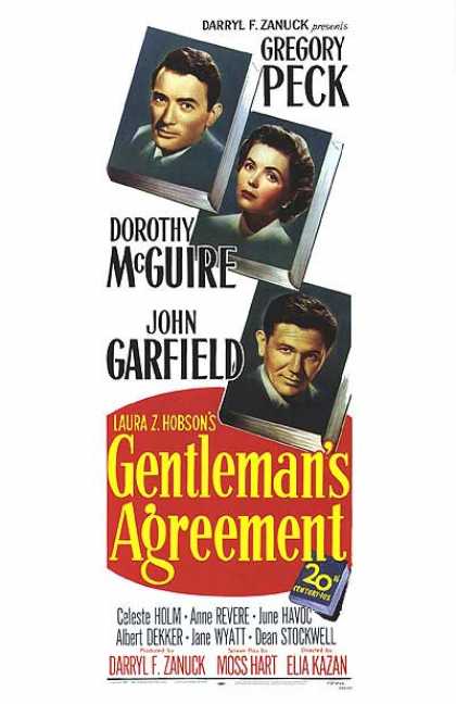 Essential Movies - Gentleman's Agreement Poster