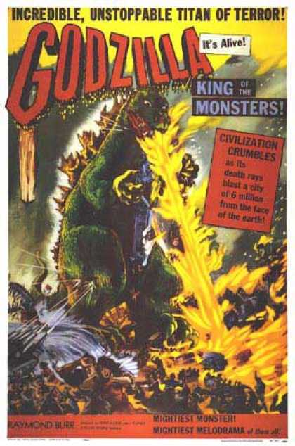 Essential Movies - Godzilla, King Of The Monsters! Poster
