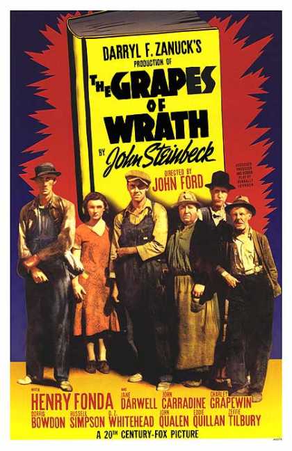 Essential Movies - Grapes Of Wrath Poster