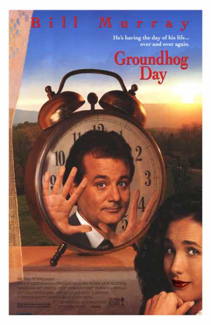 Essential Movies - Groundhog Day Poster