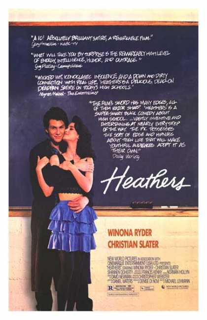 Essential Movies - Heathers Poster