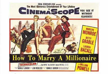 Essential Movies - How To Marry A Millionaire Poster