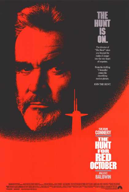 Essential Movies - Hunt For Red October Poster