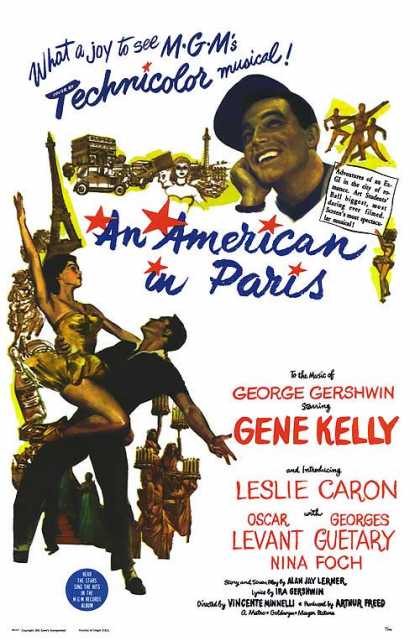Essential Movies - American In Paris Poster