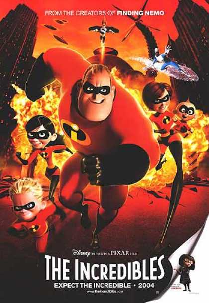 Essential Movies - Incredibles Poster
