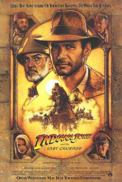 Essential Movies - Indiana Jones And The Last Crusade Poster