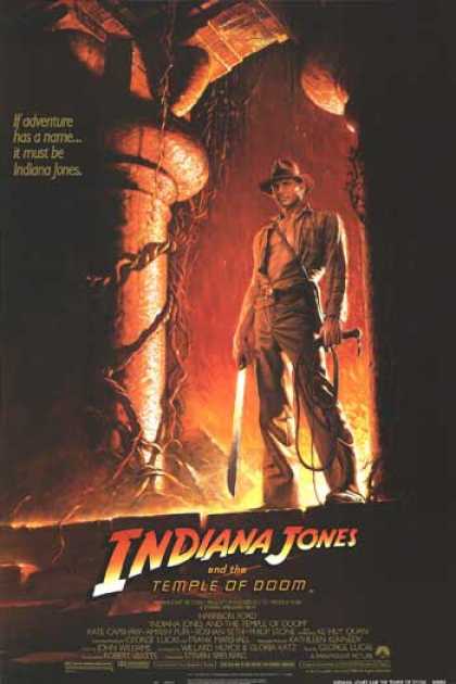 Essential Movies - Indiana Jones And The Temple Of Doom Poster