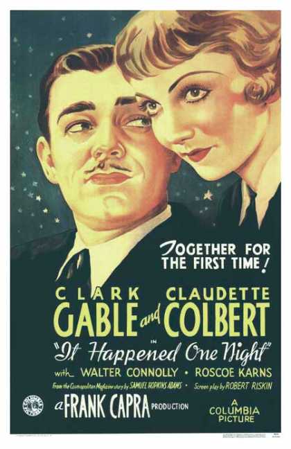 Essential Movies - It Happened One Night Poster