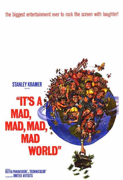 Essential Movies - It's A Mad Mad Mad Mad World Poster