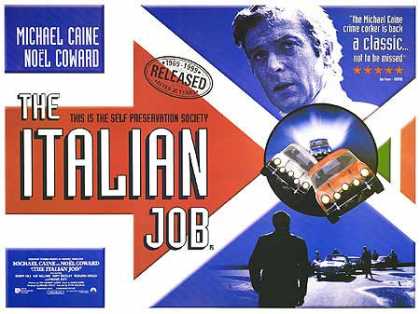 Essential Movies - Italian Job Poster