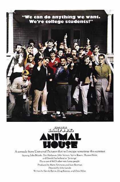Essential Movies - Animal House Poster