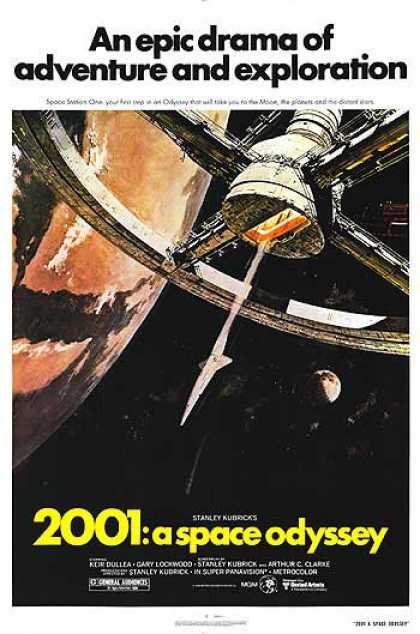 Essential Movies - 2001: A Space Odyssey Poster