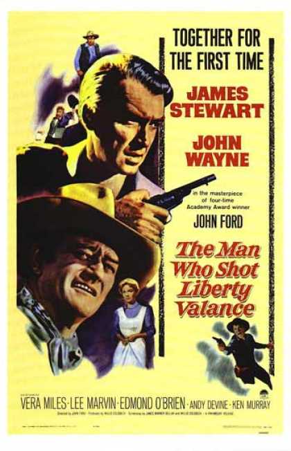 Essential Movies - Man Who Shot Liberty Valance Poster