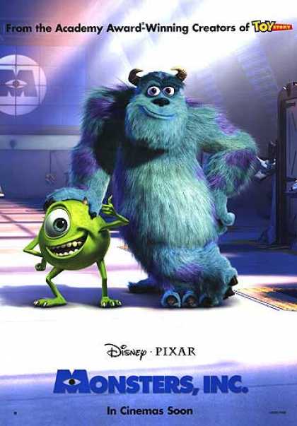 Essential Movies - Monsters, Inc. Poster