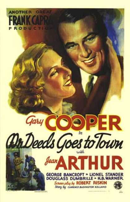 Essential Movies - Mr. Deeds Goes To Town Poster