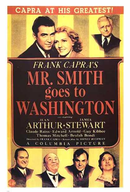 Essential Movies - Mr. Smith Goes To Washington Poster