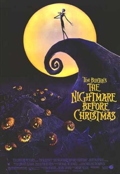 Essential Movies - Nightmare Before Christmas Poster