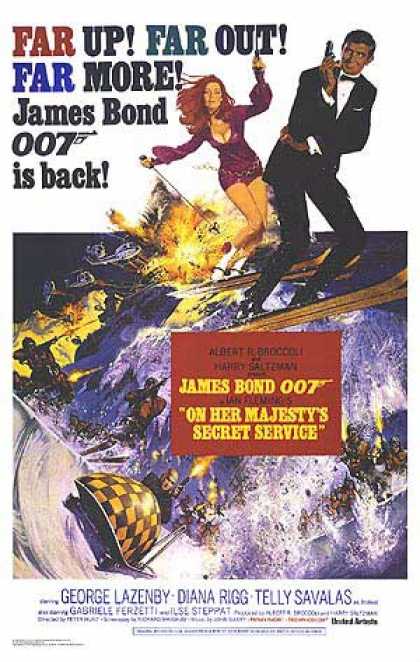 Essential Movies - On Her Majesty's Secret Service Poster