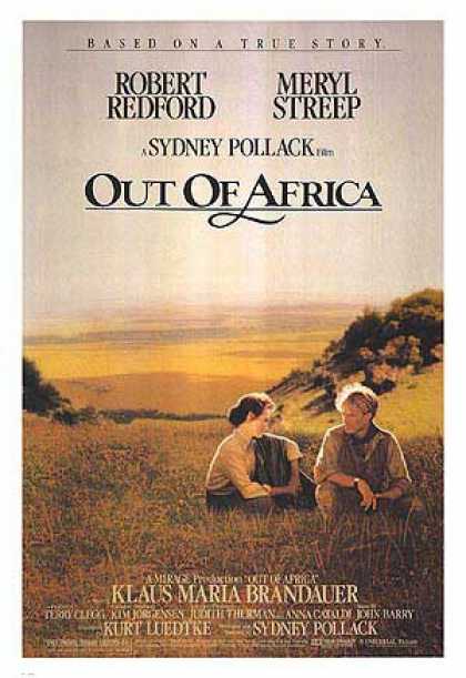 Essential Movies - Out Of Africa Poster