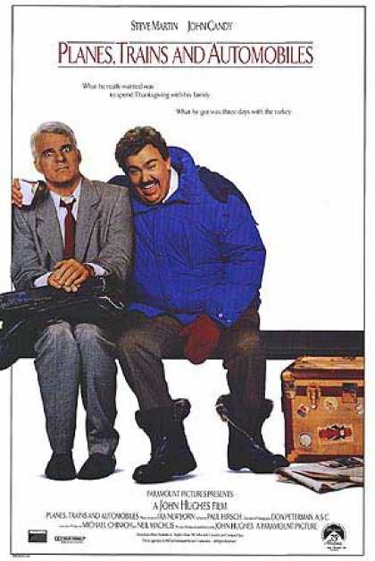 Essential Movies - Planes, Trains And Automobiles Poster