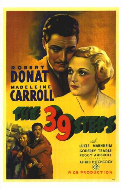 Essential Movies - 39 Steps Poster