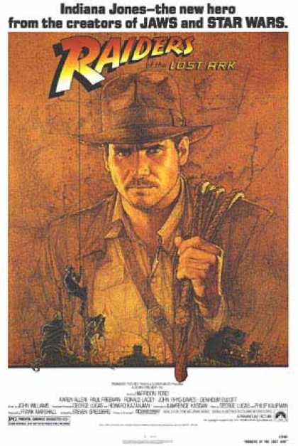 Raiders Of The Lost Ark. Raiders Of The Lost Ark Poster