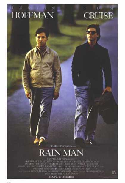 Essential Movies - Rain Man Poster