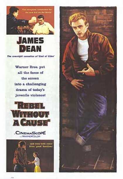 Essential Movies - Rebel Without A Cause Poster