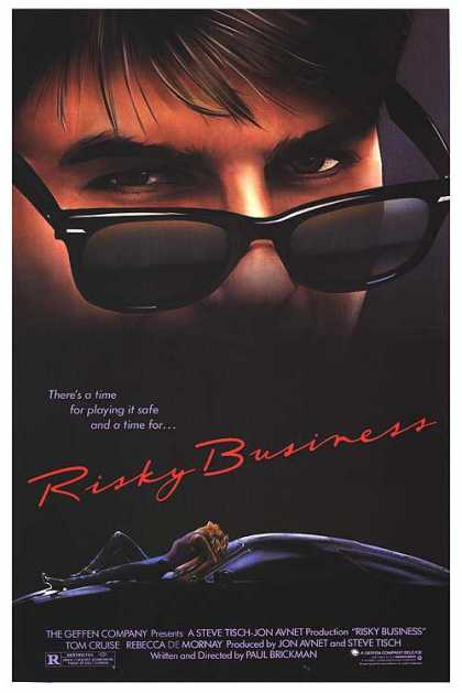 Essential Movies - Risky Business Poster