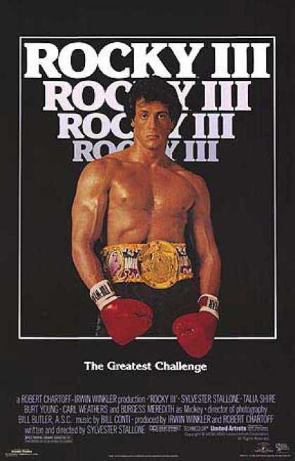 Essential Movies - Rocky Iii Poster