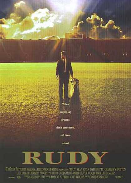 Essential Movies - Rudy Poster