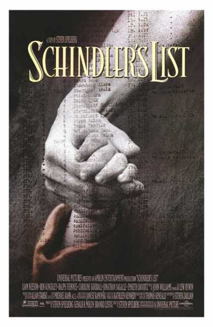 Essential Movies - Schindler's List Poster
