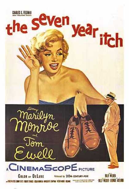 Essential Movies - Seven Year Itch Poster