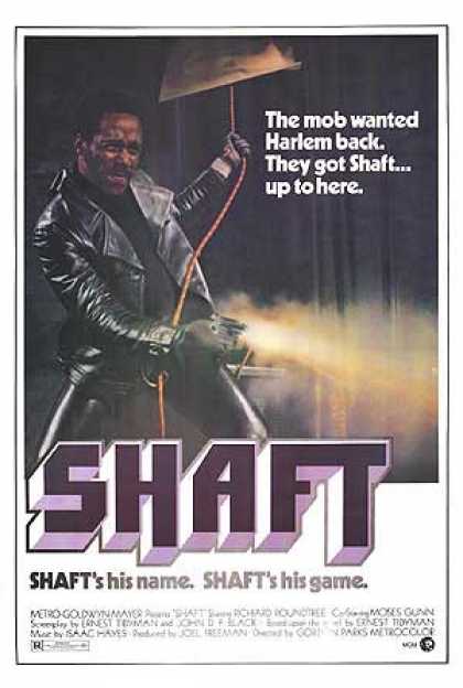 Essential Movies - Shaft Poster