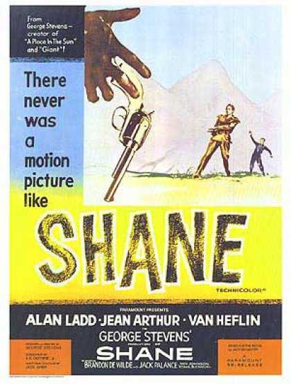Essential Movies - Shane Poster