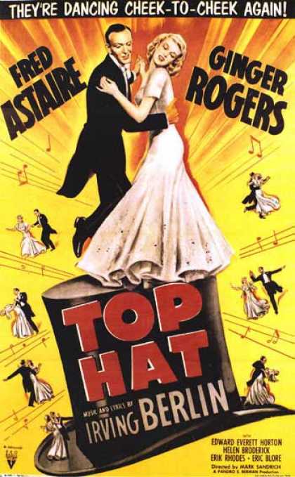 Essential Movies - Top Hat Poster