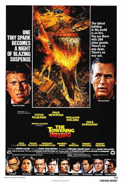 Essential Movies - Towering Inferno Poster