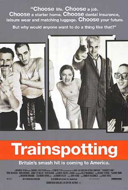 Essential Movies - Trainspotting Poster