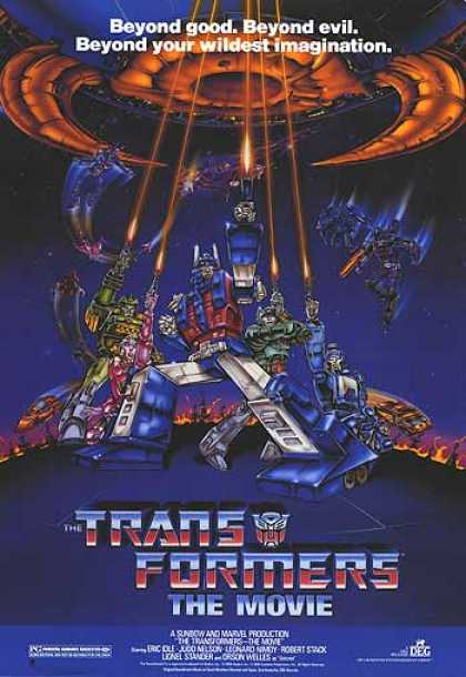 Essential Movies - Transformers: The Movie Poster