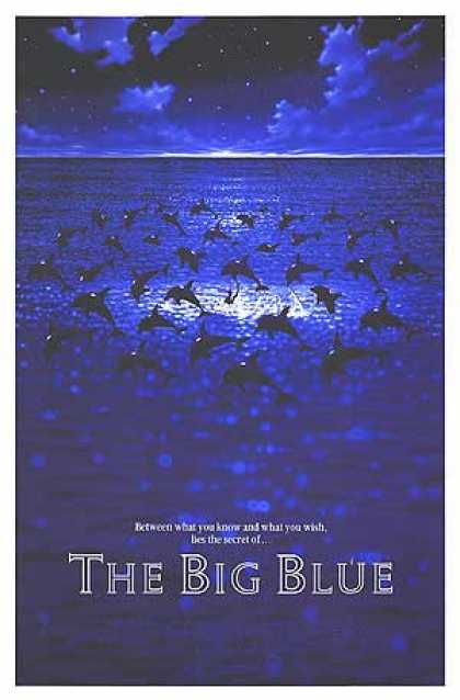 Essential Movies - Big Blue Poster