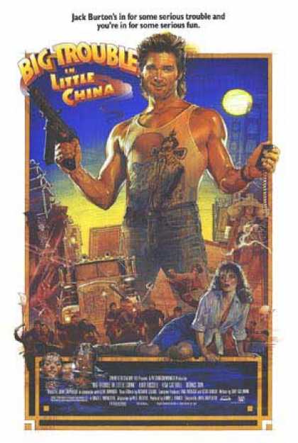 Essential Movies - Big Trouble In Little China Poster