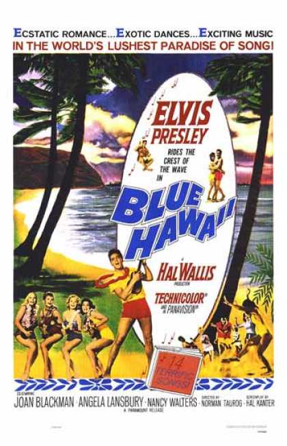 Essential Movies - Blue Hawaii Poster